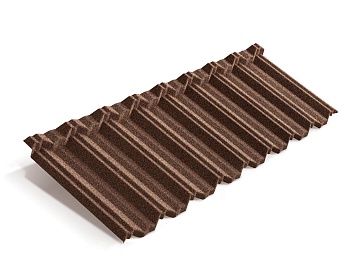 Композитная черепица Metrotile MetroClassic, 1330 х 415 мм цвет:  пустыня