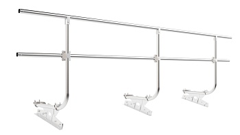 Ограждение кровельное для фальцевой кровли Borge, H=900 мм, L= 3000 мм б\ц