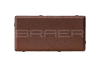 Тротуарная плитка Braer Прямоугольник 40 мм 200х100 мм, цвет: красный