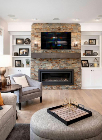 Сланец, 3D панель из камня, 350х180 мм, Modern Multicolor, 8 шт/уп