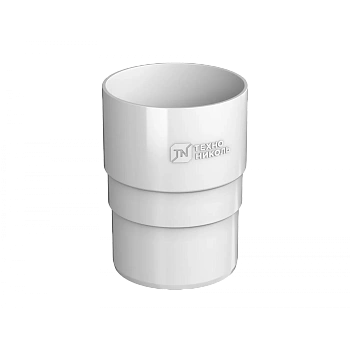 Муфта трубы, Технониколь пвх, стандарт Ø 82 мм, цвет: белый