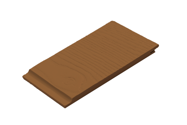 Фиброцементный сайдинг Бетэко Вудстоун клик 10 мм, 190х3000 мм цвет: RAL 8001