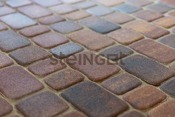 Тротуарная плитка Steingot Классика 60 мм 115/172 х 115/86 мм, цвет: блэнд