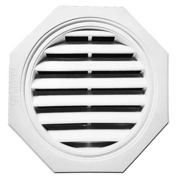 Вентиляционное окно для чердака Krovent 55х55 мм белый