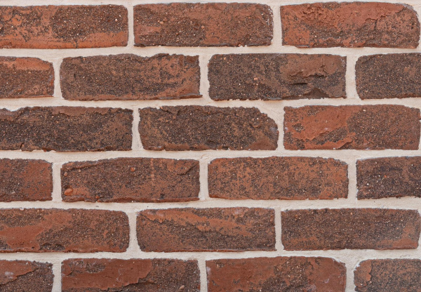 Кирпич ручной формовки Faber Jar Петровский штандарт полнотелый, цвет: черно-медный, под старину, М125, 215x102x65 мм