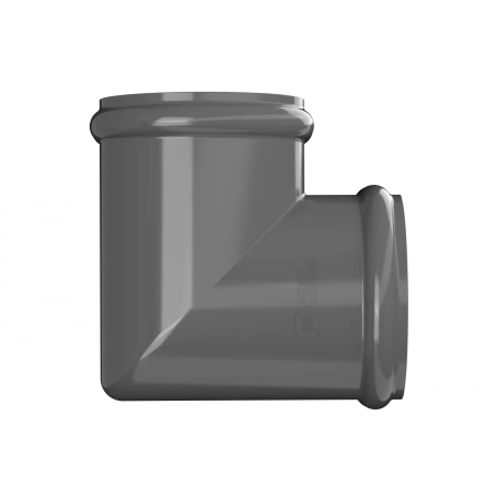 Угол желоба универсальный 90°, Технониколь, оптима Ø 120 мм, цвет: серый