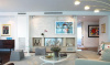 Кварцит, 3D панель из камня, 350х180 мм, Modern White Quartz