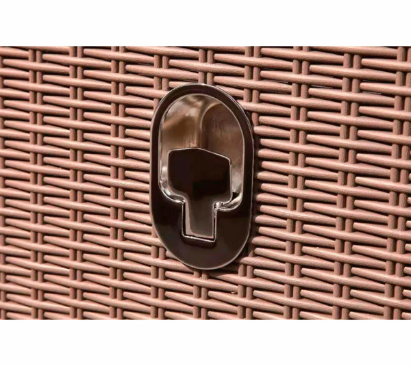 Комплект мебели Rattan Manchester Otto Set 2, из искуст. ротанга, 2 шезлонга, 2 банкетки, столик, цвет: коричневый