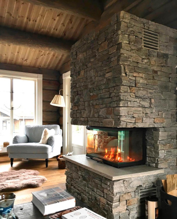 Кварцит, 3D панель из камня, 550х200 мм, Country Boston Blend