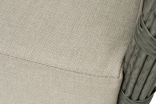 Кресло плетеное из искусственного ротанга, Валенсия цвет: серый