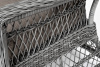 Диван 3-местный из искусственного ротанга, Гранд Латте цвет: графит