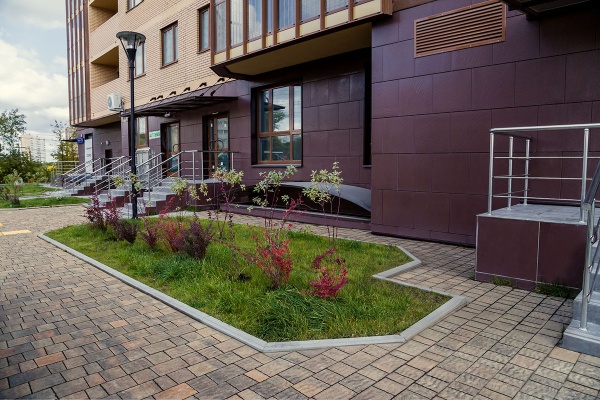 Тротуарная плитка Steingot Гранито 60 мм 160/175/215 х 85/125/160 мм, цвет: Stein Bronze