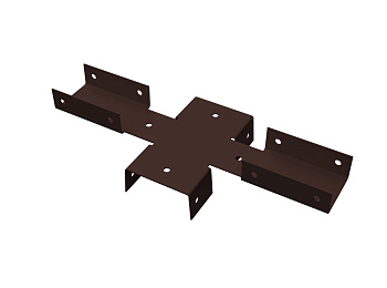 Кронштейн Х 1.4 мм, RAL 8017