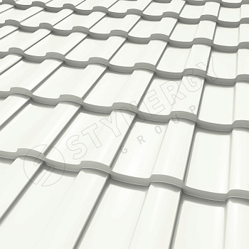 Металлочерепица Stynergy, Stella 0.5 мм, Corundum, RAL 9010