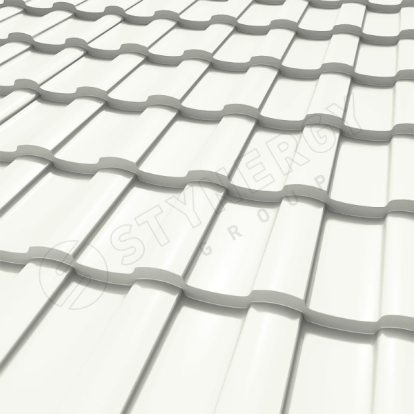 Металлочерепица Stynergy, Stella 0.5 мм, Corundum, RAL 9010