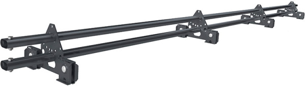 Снегозадержатель для фальцевой кровли Orima LE 2, /4 опоры, 2 трубы, овал 45х25/, L=3000 мм RR 32