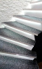 Кварцит, 3D панель из камня, 600х150 мм, Classic White Quartz, 8 шт/уп
