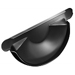 Заглушка желоба универсальная, Grand Line Ø 125 мм, PU, RAL 9005