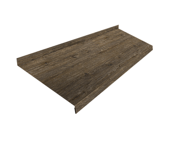 Отлив простой GL, 200 мм 0.45 мм, Print Elite, Nordic Wood TwinColor, L= 2000 мм