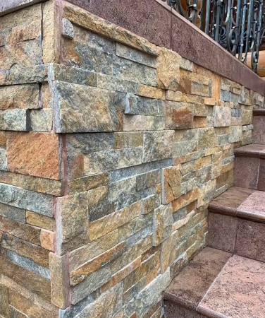 Кварцит, 3D панель из камня, 350х180 мм, Modern Multi Quartz