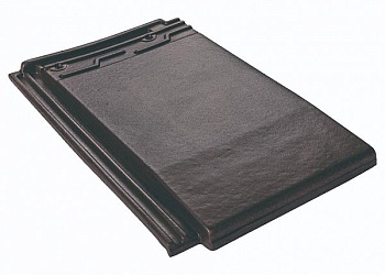 Керамическая черепица Rongguan Flat, цвет: черный кофе