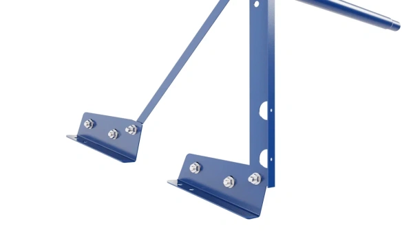 Ограждение кровельное для фальцевой кровли NewLine, H=600 мм, L= 3000 мм RAL 5005