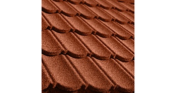 Композитная черепица Grand Line Barcelona new, 1350х417 мм цвет: кленовый латте