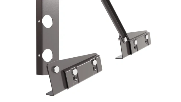 Ограждение кровельное для фальцевой кровли NewLine, H=600 мм, L= 3000 мм RR 32