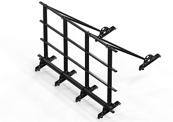 Ограждение кровельное со снегозадержателем для м/ч и г/ч, Orima SYOL, H=1100 мм, L= 3000 мм RR 33