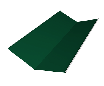 GL Планка ендовы нижней, 300х300 мм 0.5 мм, Satin Matt, RAL 6005, L=3000 мм