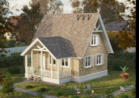 Фасадная плитка Docke Premium, Brick, уп 2.0 м² цвет: песчаный