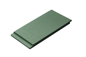 Фиброцементный сайдинг Бетэко Вудстоун клик 10 мм, 190х3000 мм цвет: RAL 6021