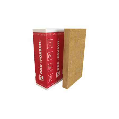 Rockwool Фасад Баттс Оптима, 50х600х1200 мм, 3.6 м², 0.18 м³ уп