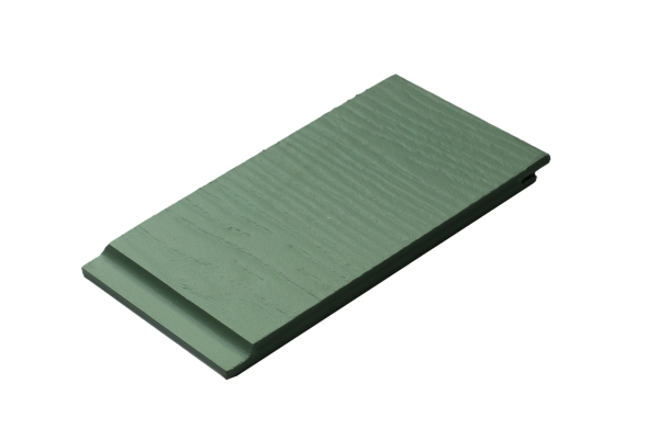 Фиброцементный сайдинг Бетэко Вудстоун клик 10 мм, 190х3000 мм цвет: RAL 6021