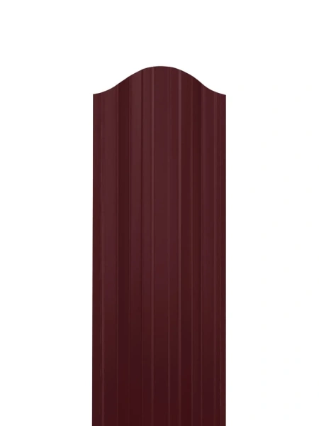 ММТ Штакетник П-образный, фигурный, 110 мм 0.42 мм, PE-double, RAL 3005