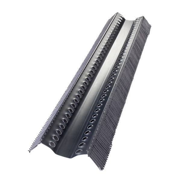 Аэроэлемент конька Braas AFE, для плоской минеральной черепицы, L=1000 мм, цвет: черный