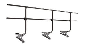 Ограждение кровельное для металлочерепицы Borge, H=900 мм, L= 3000 мм RR 32