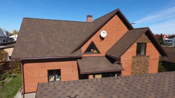 Битумная черепица Shinglas, Самба цвет: янтарь, 3 м² / уп.