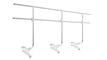 Ограждение кровельное для металлочерепицы Borge, H=1200 мм, L= 3000 мм б\ц