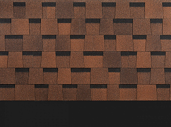 Ламинированная битумная черепица, Docke, Dragon Standart цвет: светло-коричневый, 2.38 м² / уп.