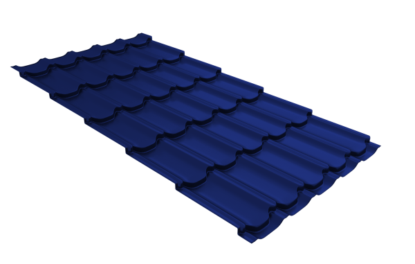 Профиль волновой Grand Line квинта плюс 0.45 мм, PE, RAL 5002