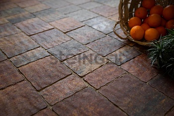 Тротуарная плитка Steingot Гранито 60 мм 160/175/215 х 85/125/160 мм, цвет: блэнд