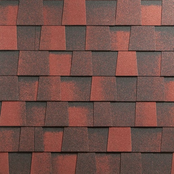 Битумная черепица, Katepal, Mansion New цвет: кобург, 1.6 м² / уп.