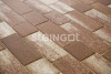 Тротуарная плитка Steingot Маринталь 60 мм 140/180/280/360 х 120 мм, цвет: мокко