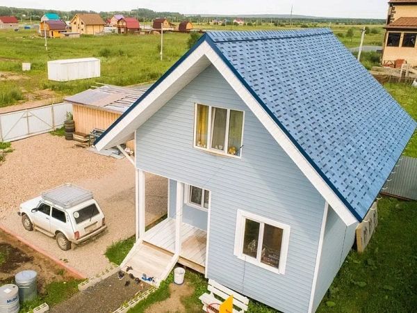 Битумная черепица Shinglas, Фокстрот цвет: тёрн, 3 м² / уп.