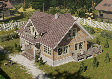 Фасадная плитка Docke Premium, Brick, уп 2.0 м² цвет: песчаный