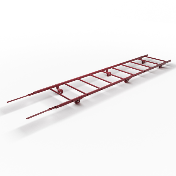 Лестница кровельная для фальцевой кровли Roofsystems Prestige 400 фальц, L=3000 мм RAL 3005