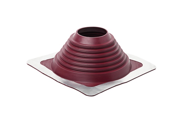 Проходной элемент Master Flash прямой №6, 127-228 мм силиконовый красный