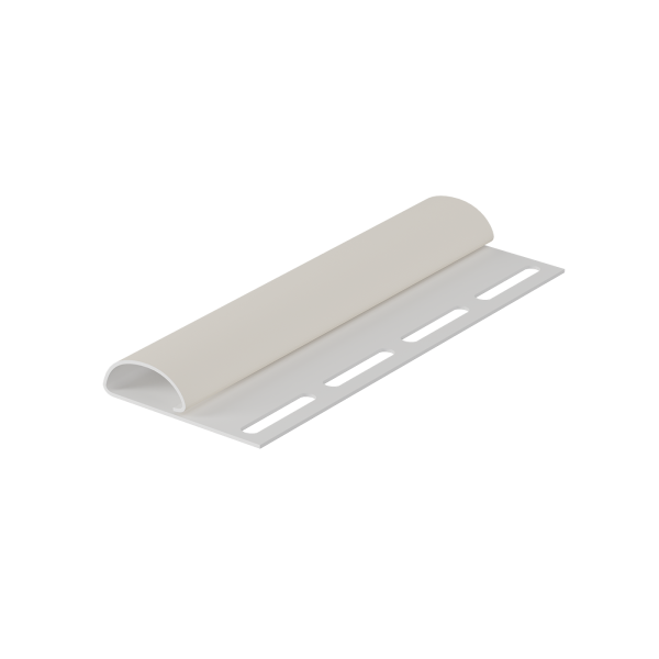 Финишная планка пвх, Docke, L=3000 мм серия Premium, цвет: пломбир