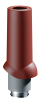 Вентиляционный выход Docke, 125/ ИЗ/ 500 красный